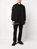 Raf Simons fringe-detail denim jacket