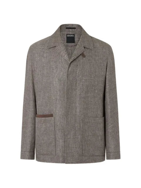 Zegna patch pocket chore jacket