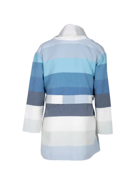 Marrakshi Life striped belted jacket