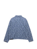 Honor The Gift floral-jacquard shirt jacket