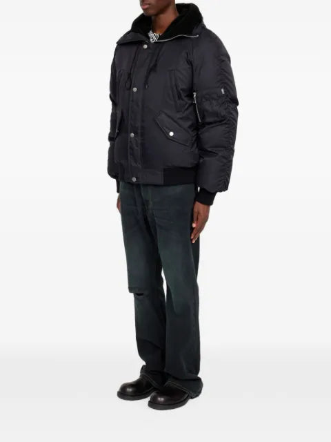 MM6 Maison Margiela hooded bomber jacket