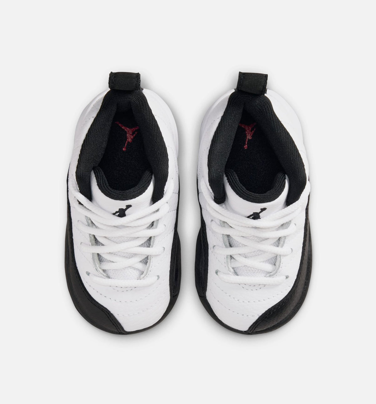 Air Jordan 12 Retro Taxi Preschool Lifestyle Shoe - White/Black/Taxi