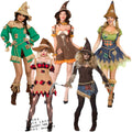 Halloween Women Scarecrow Zombie & Vampire Multi‑Style Cosplay Sets