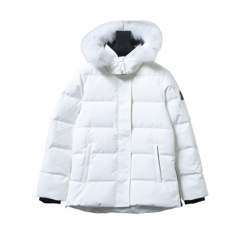 Moose Knuckles 11 Cloud 3Q Fur Jacket White